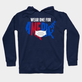 Wear One For Me (light lettering) Hoodie